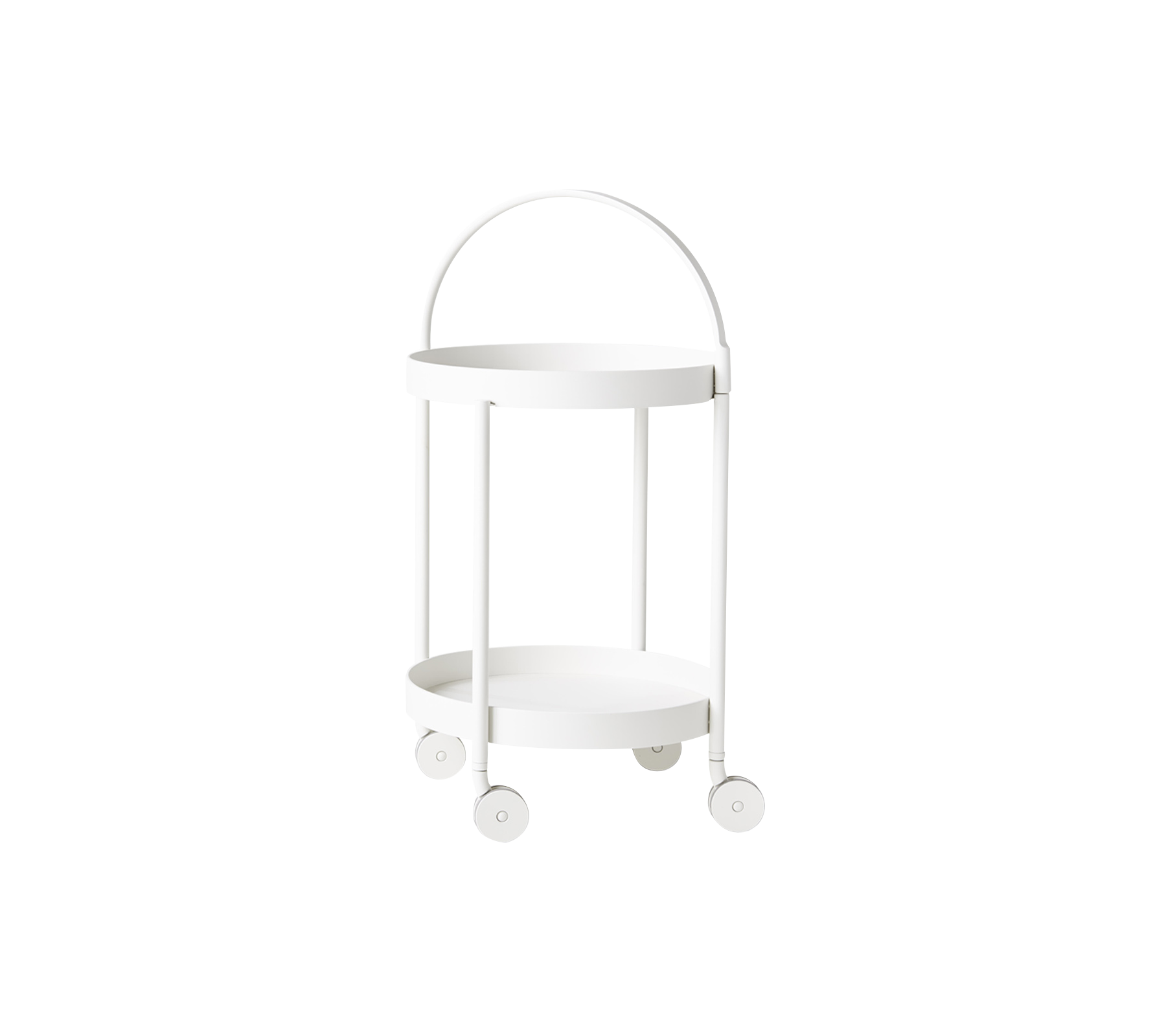 Cane-line Roll Trolley - White