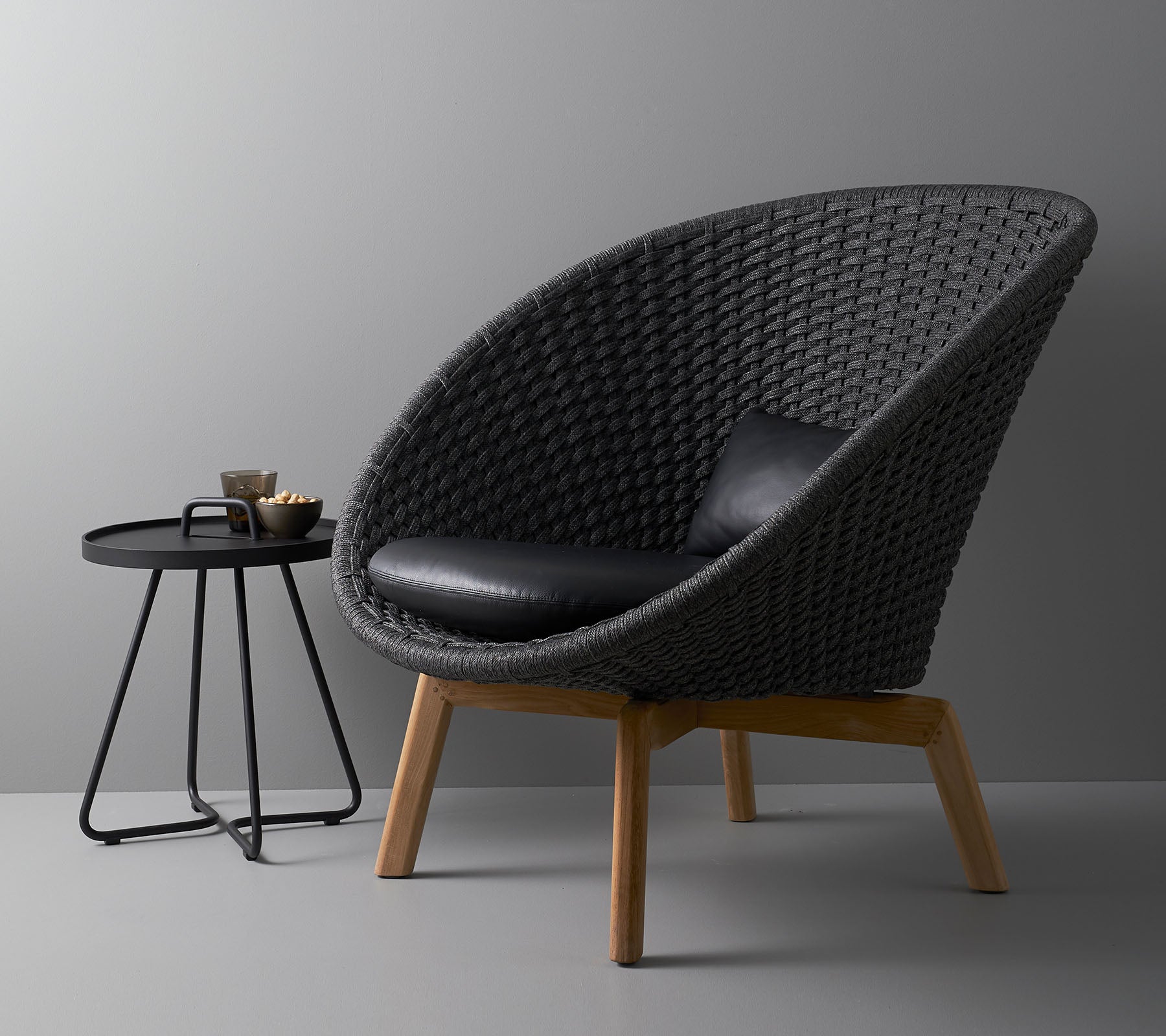 Cane-line Peacock lounge chair Exclusive Danish design furniture