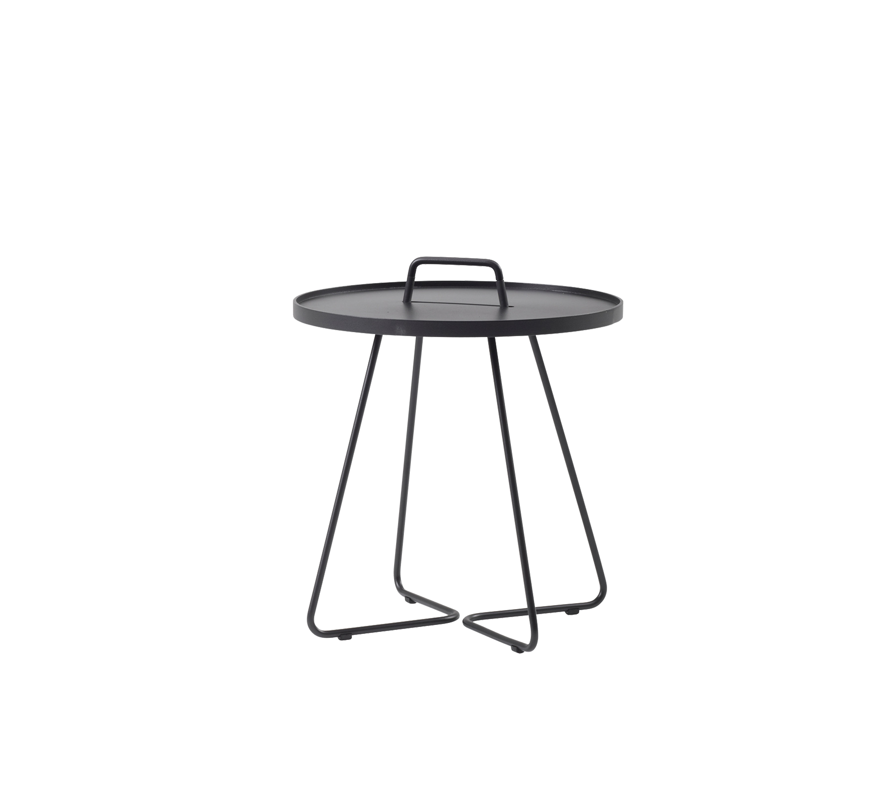 Cane-line On-the-move side table, small - Scandinavian outdoor