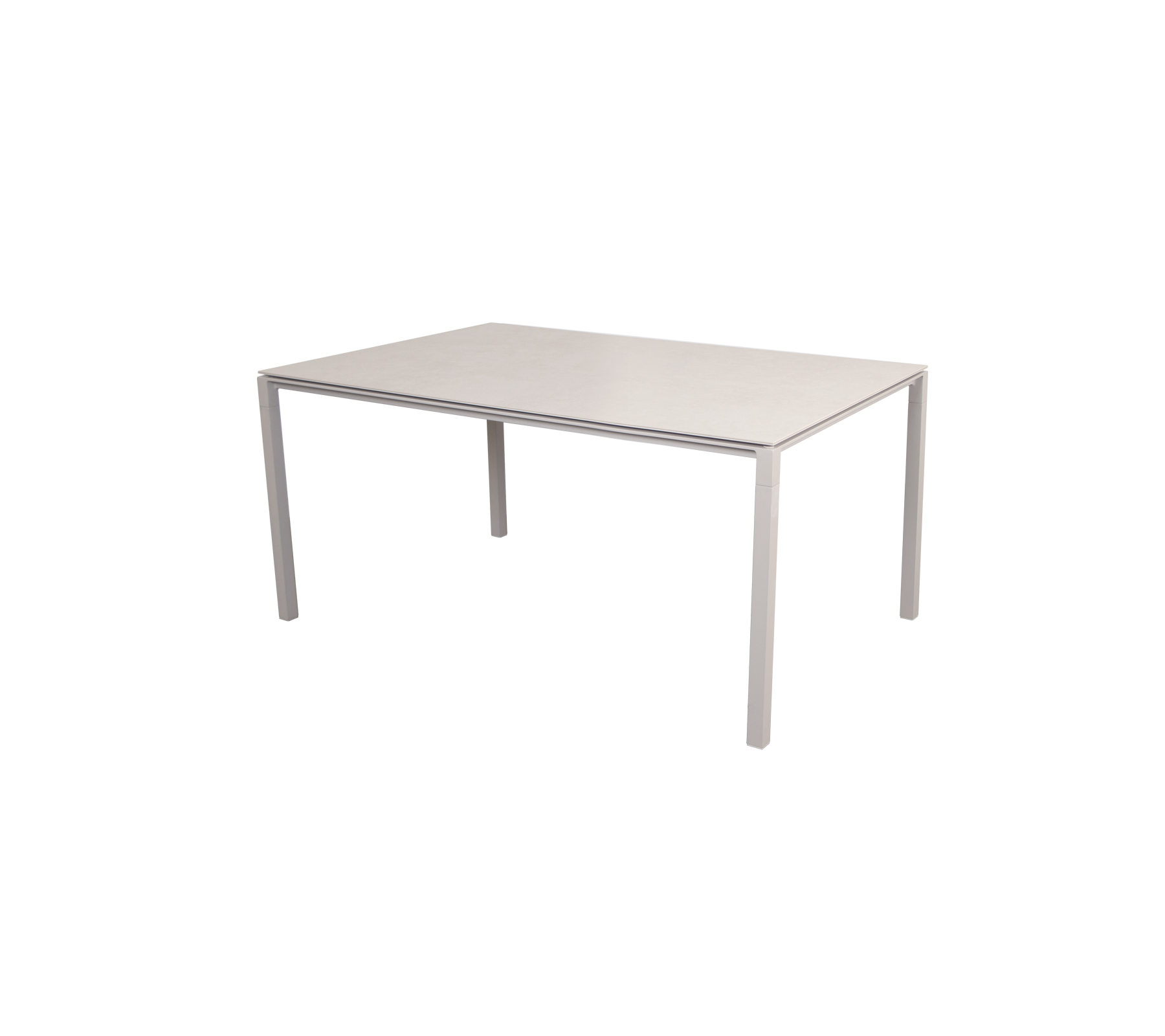 Pure dining table, 150x90 cm