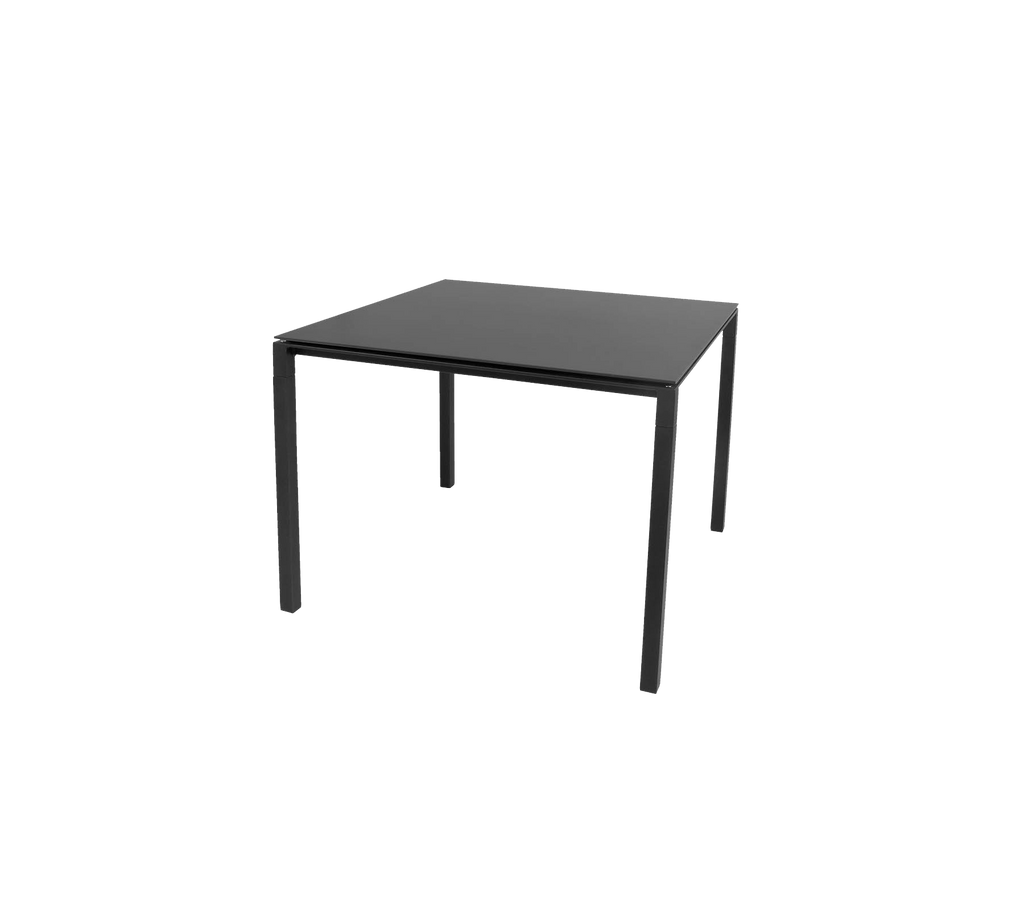 Pure dining table, 100x100 cm