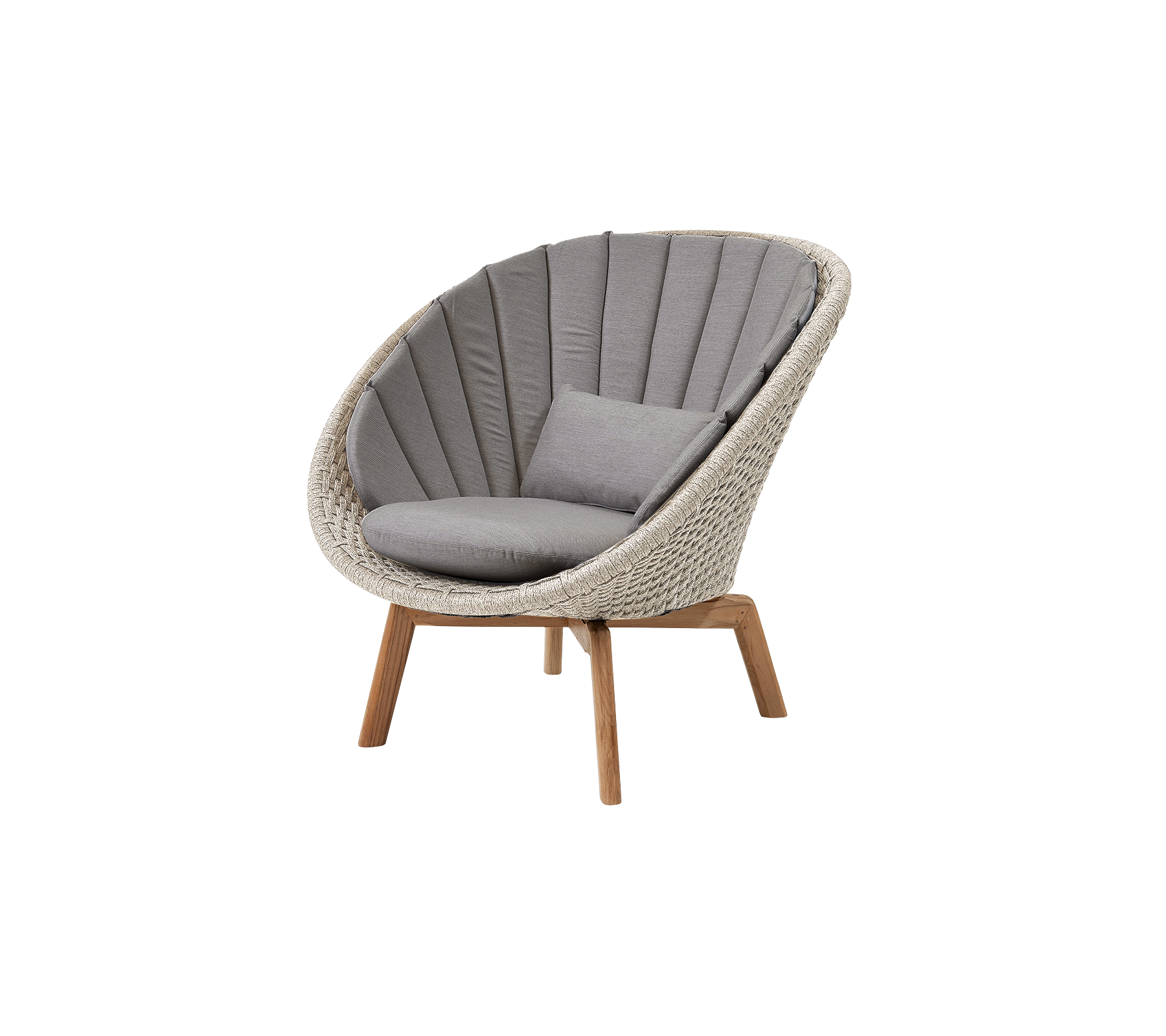 Cane-line Peacock lounge chair - Scandinavian outdoor furniture