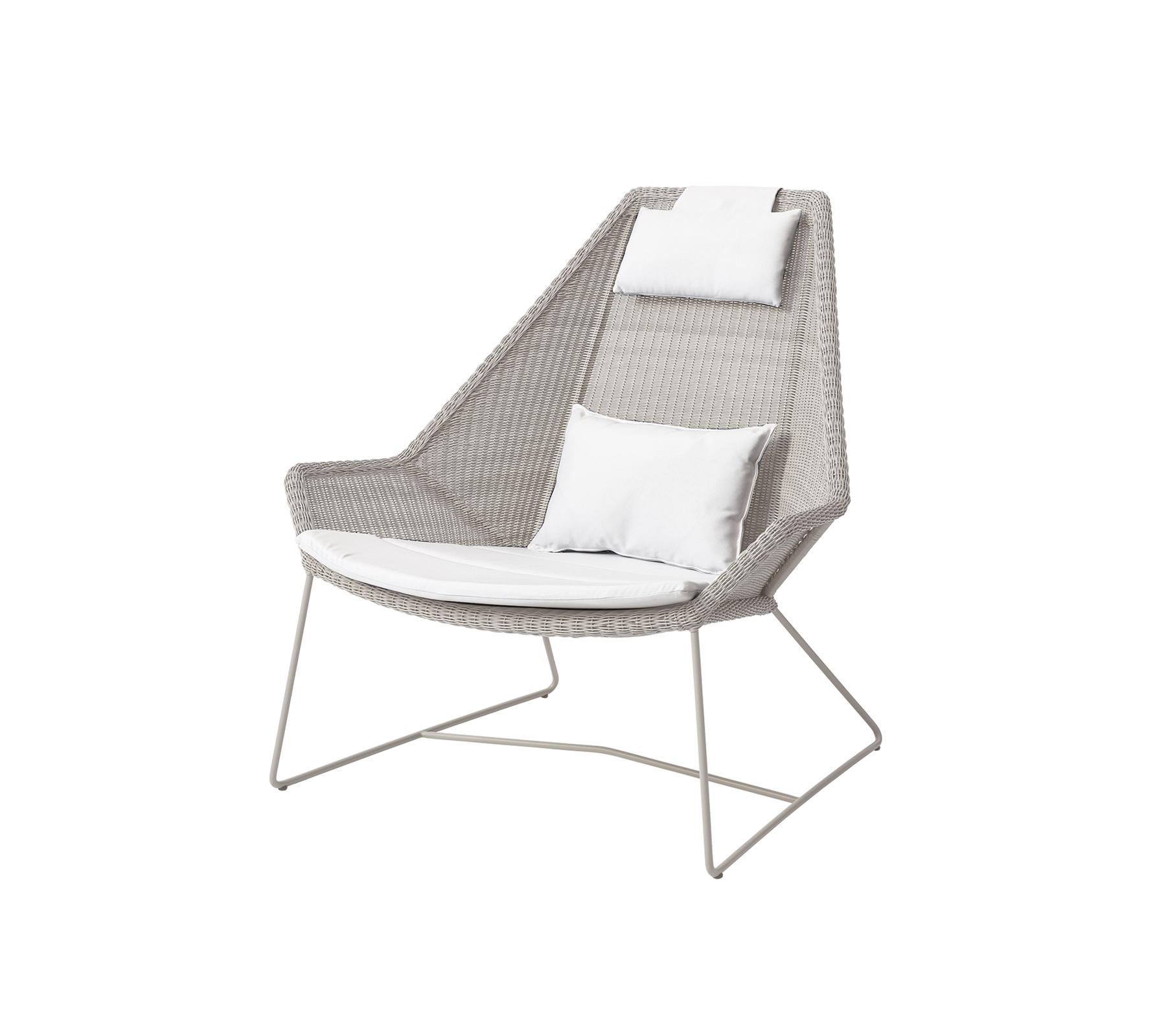 グラツィア Skewb スタイリッシュ メソスキニー バンテージ プレミアム Cane-line Breeze highback chair - Scandinavian outdoor furniture