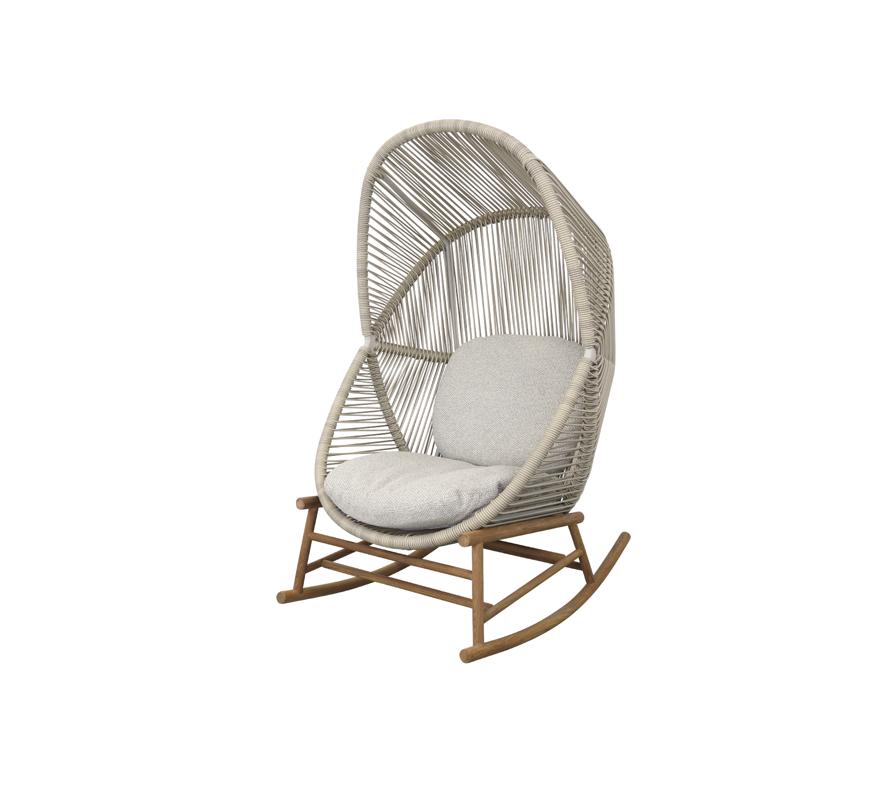 Cane-line Hive rocking chair - Exclusive Danish design furniture – Cane ...