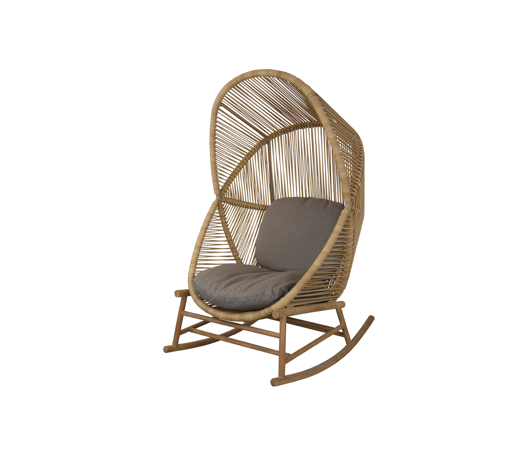 Cane-line Hive rocking chair - Exclusive Danish design furniture – Cane ...