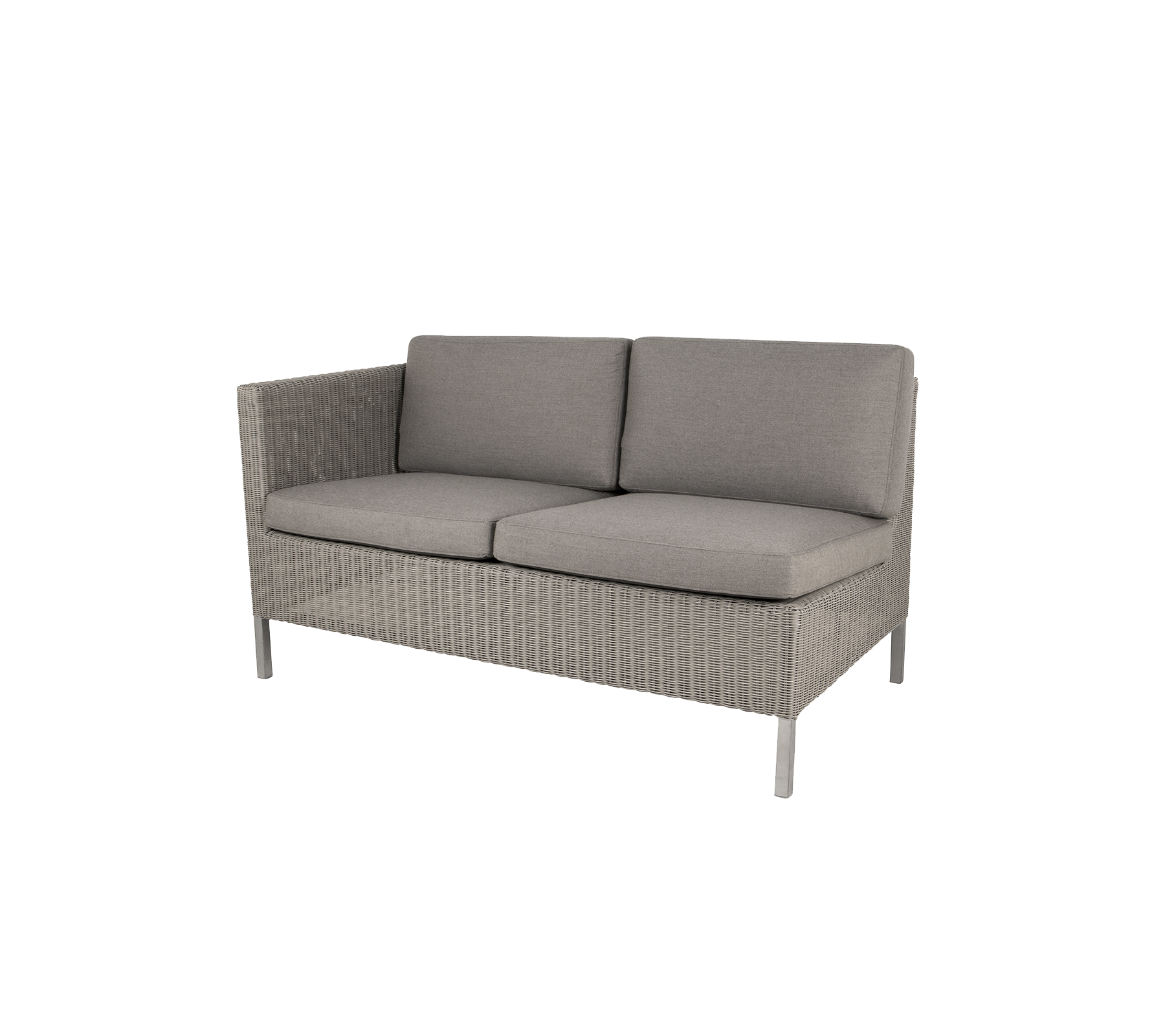 Connect dining lounge 2-seater sofa, right module