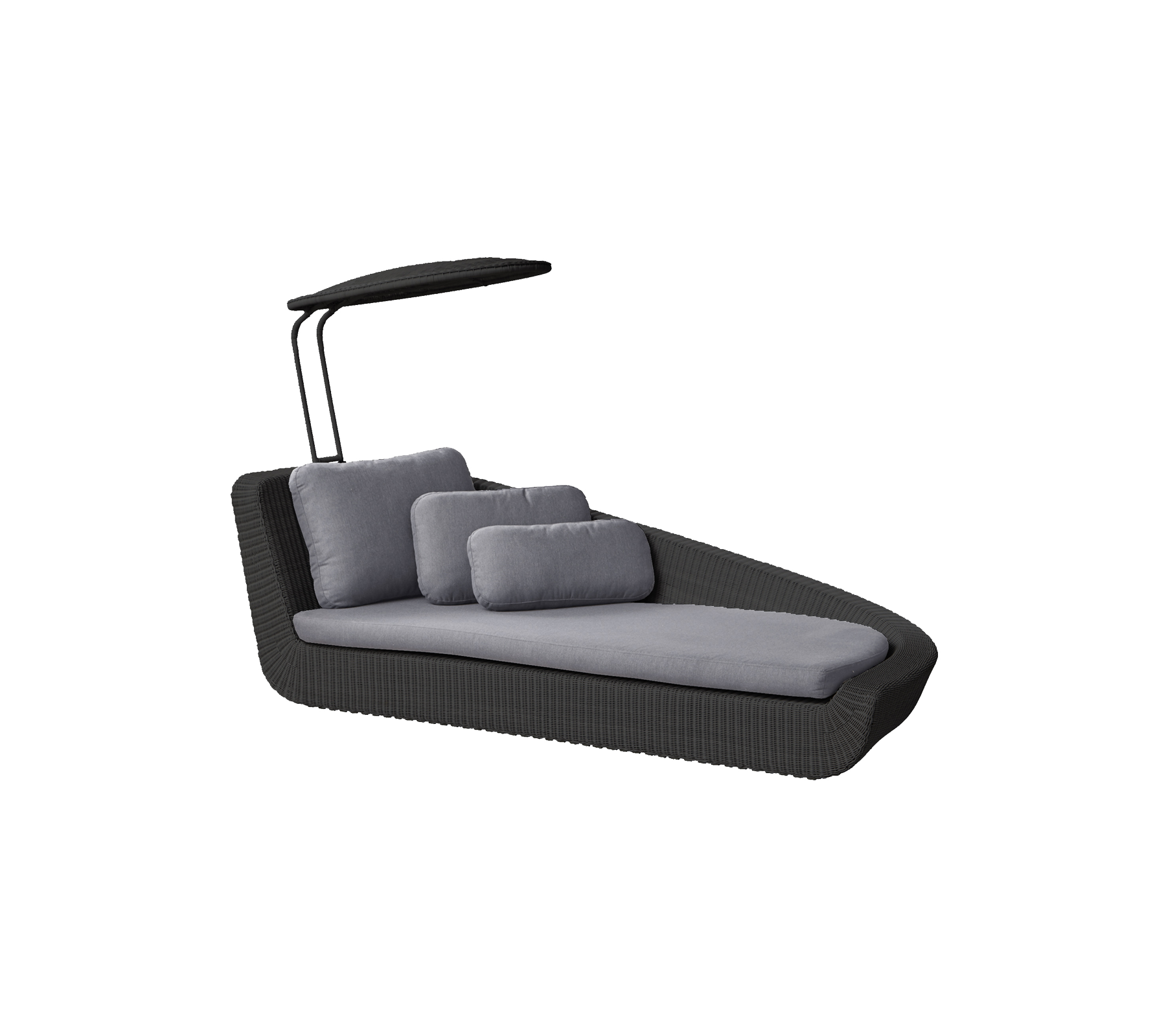 Cane-line Savannah daybed, left module - Scandinavian outdoor