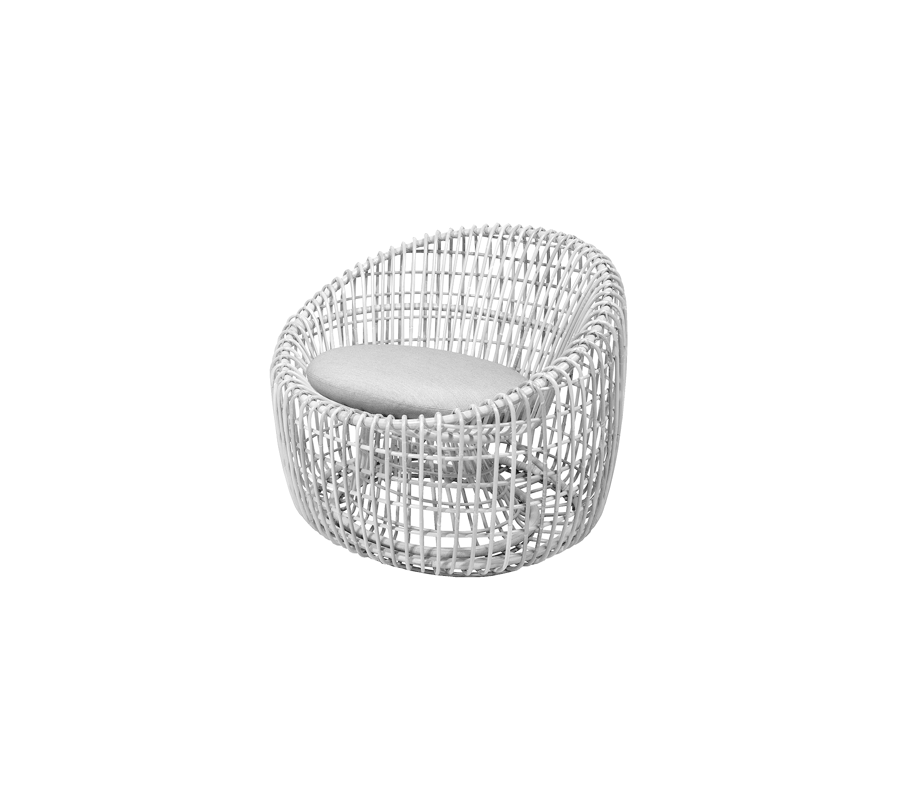 Cane-line Nest round chair - Scandinavian outdoor furniture – Cane