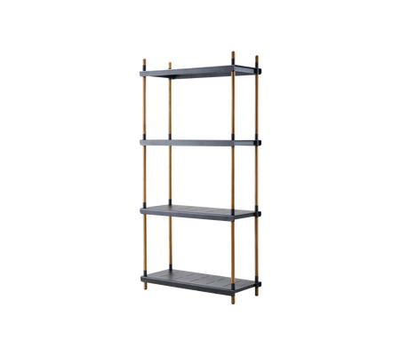 Frame shelving system, complete