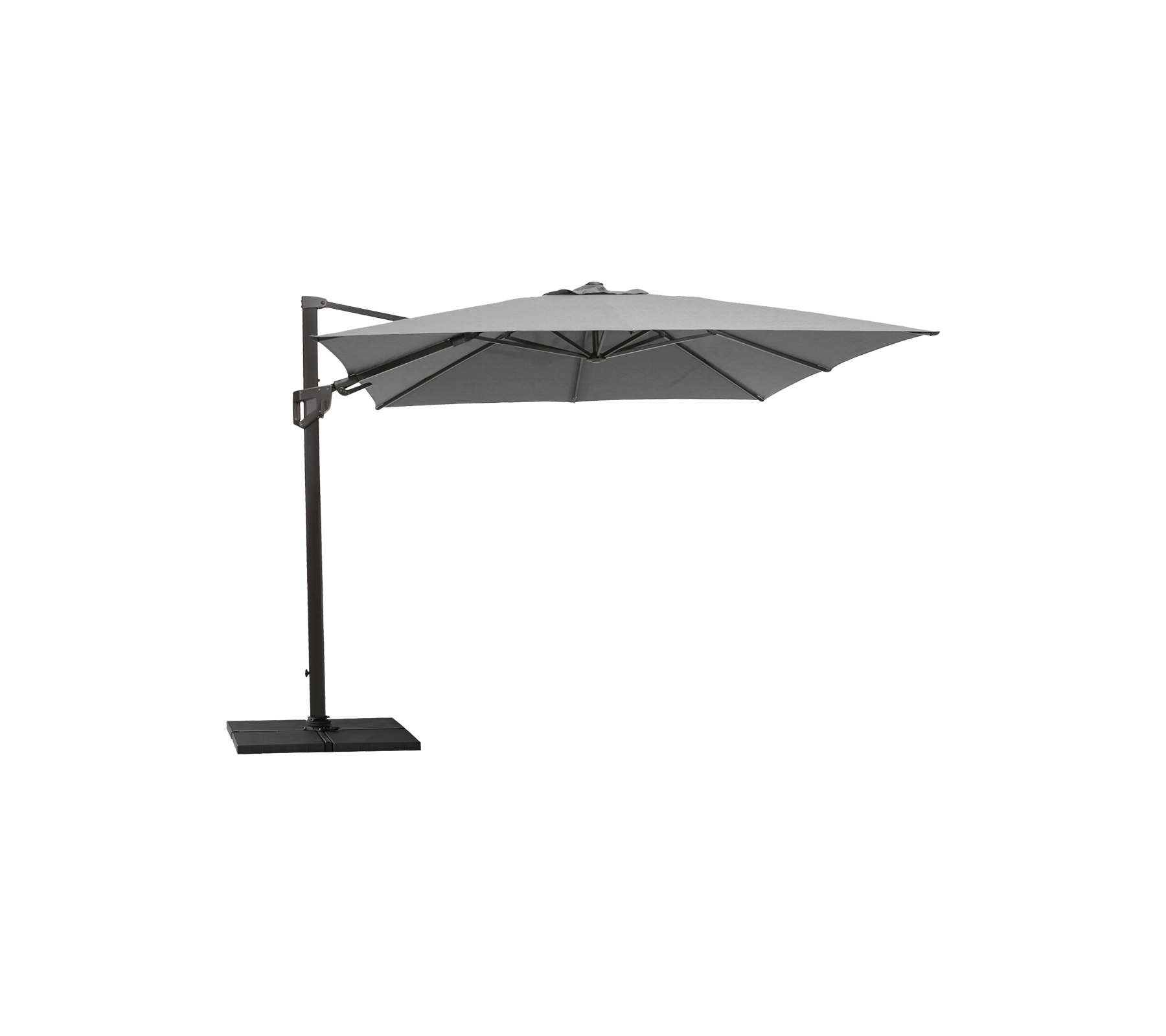 14 foot offset patio umbrella FIM Flexy 10 x 14 Foot Rectangular Aluminum Offset Patio Umbrella