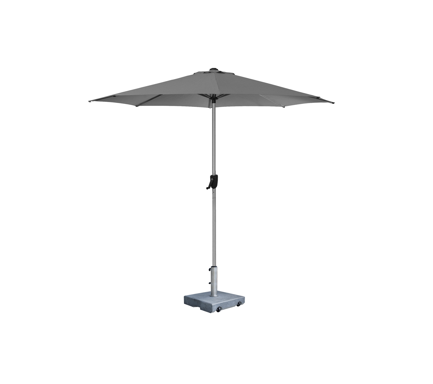 gray outdoor patio umbrella Cantilever Ideal for placing next to your favorite poolside chair or outdoor furniture Domi 10'x10' Cantilever Patio Umbrella,