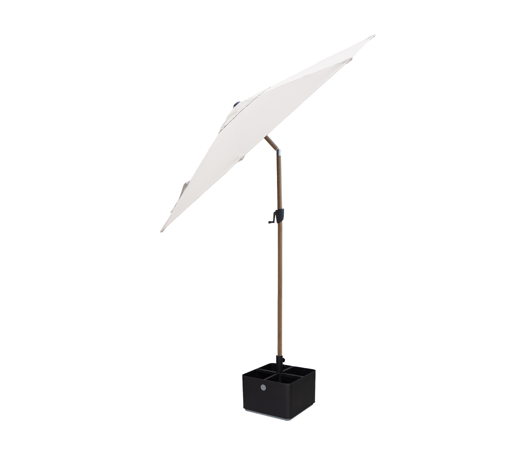 3 patio umbrella pole Cane-line Sunshade parasol w/tilt, dia. 3 m