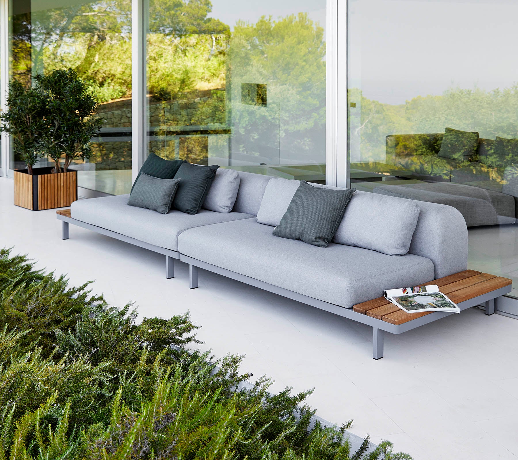 Space 2-seater module sofa