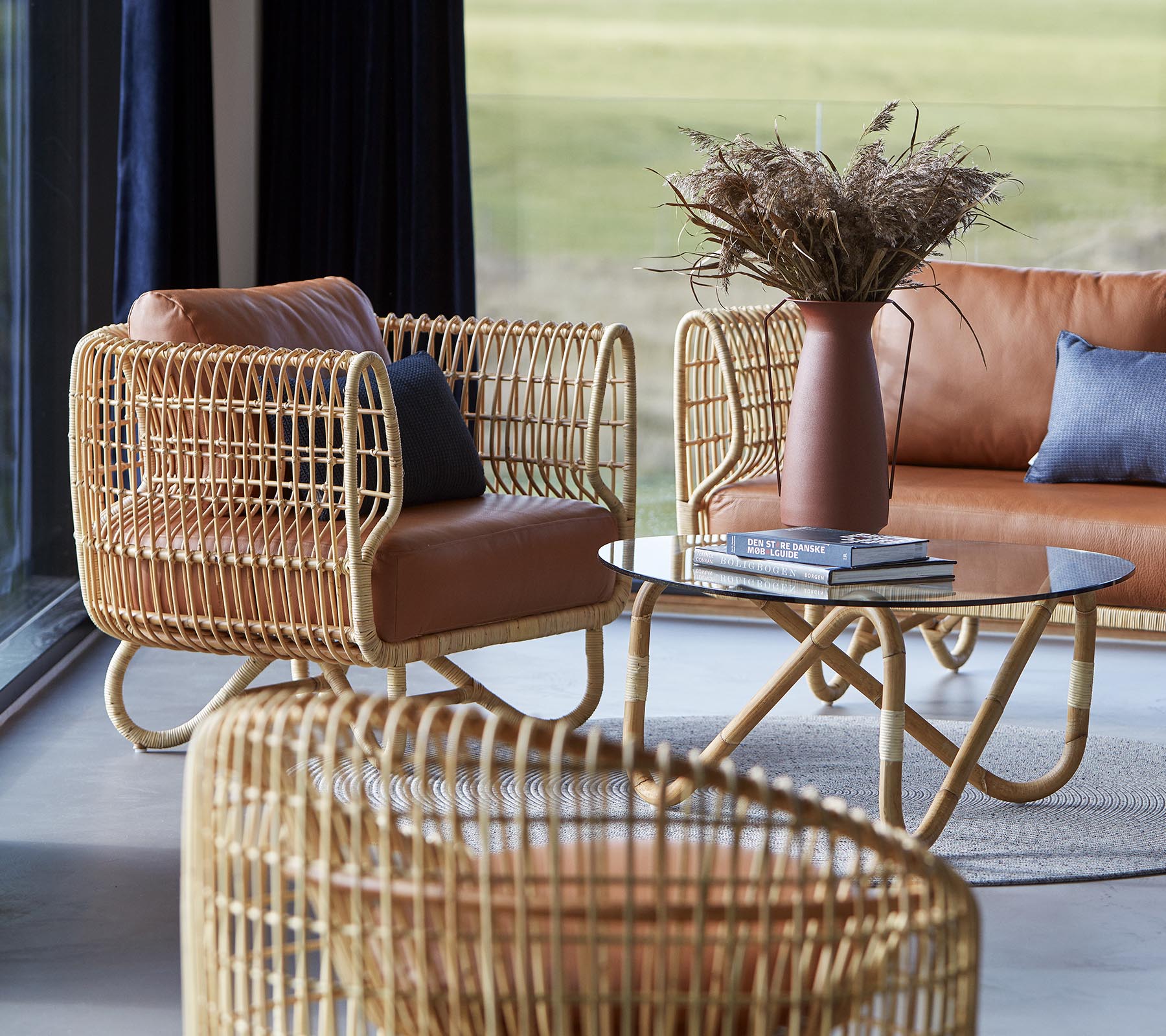 Cane-line Nest round chair - Exclusive Danish design furniture