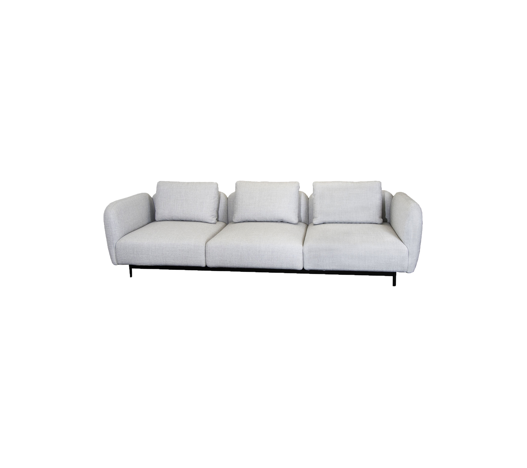 Aura 3-seater sofa with high armrest (3)