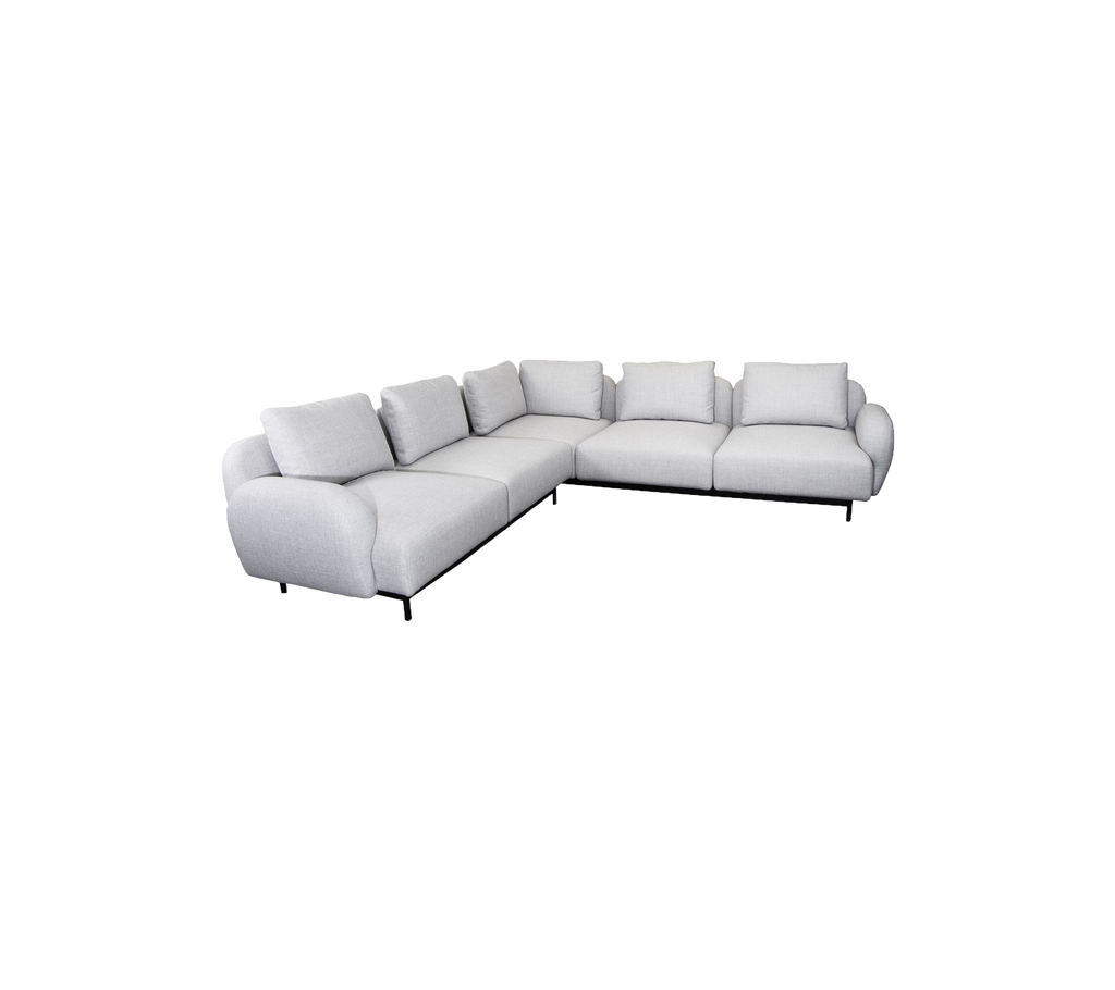 Aura corner sofa with low armrest (8)