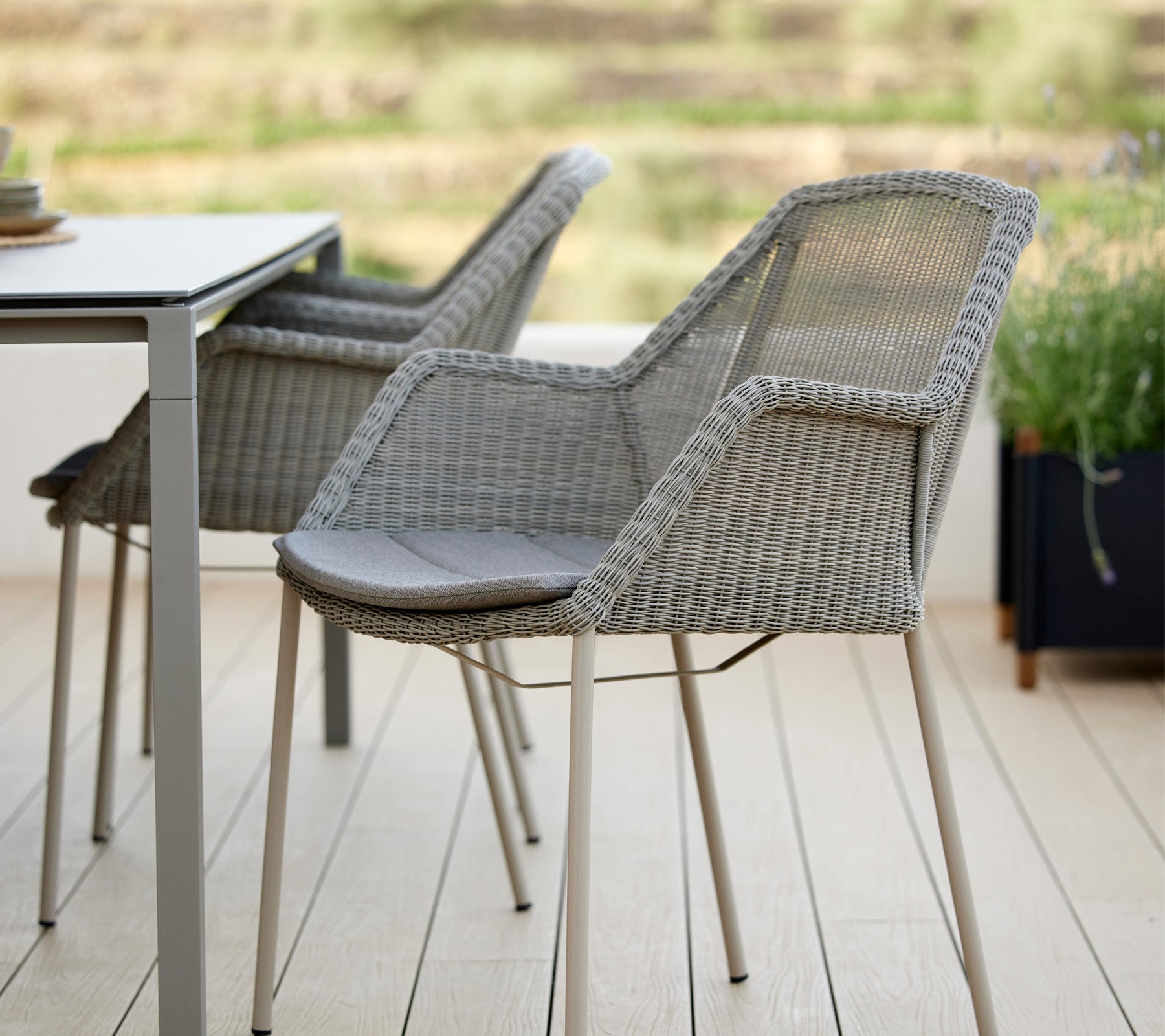 Cane-line Breeze chair Exclusive Danish design furniture – Cane