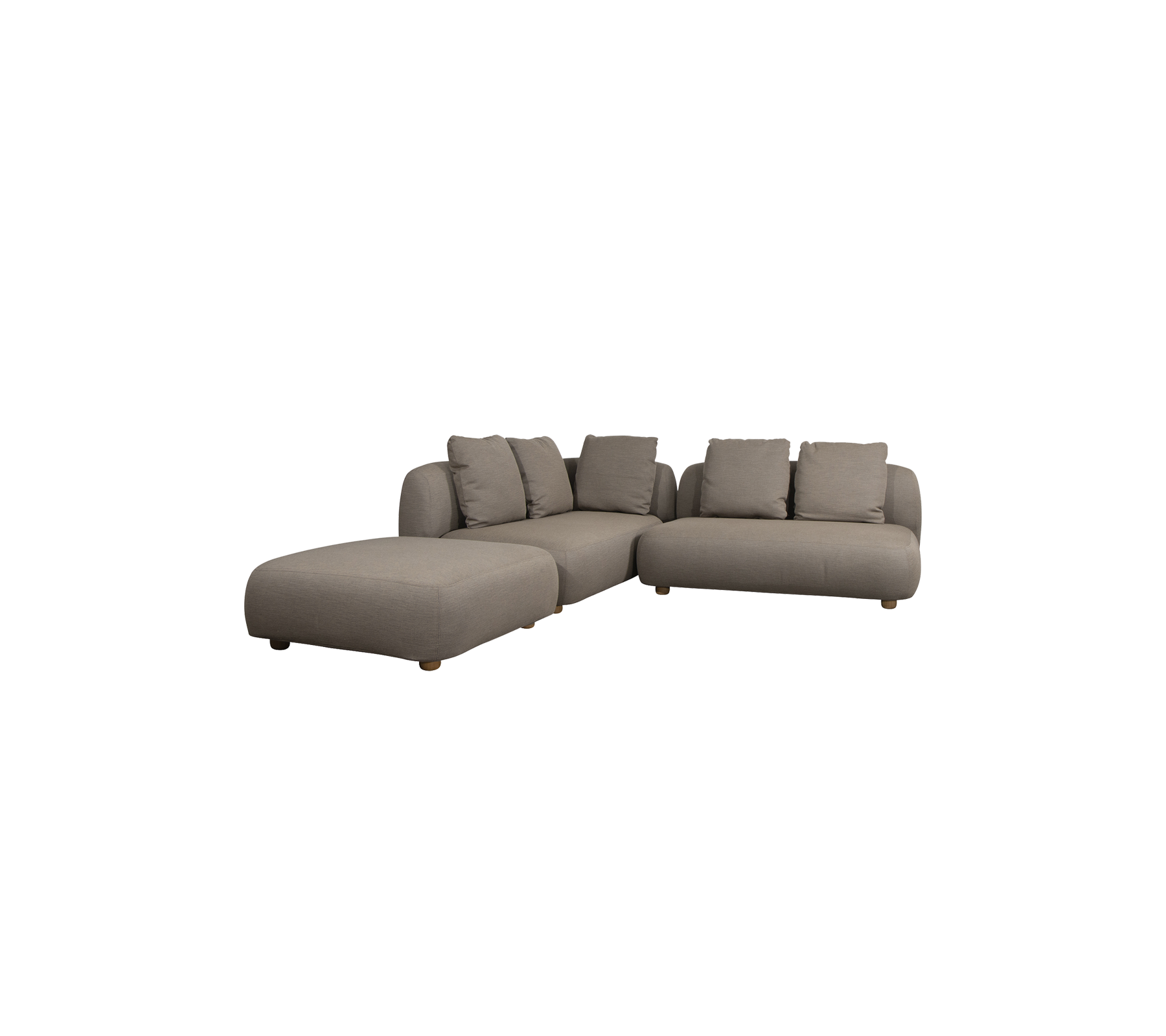 Capture corner sofa w/ chaise lounge