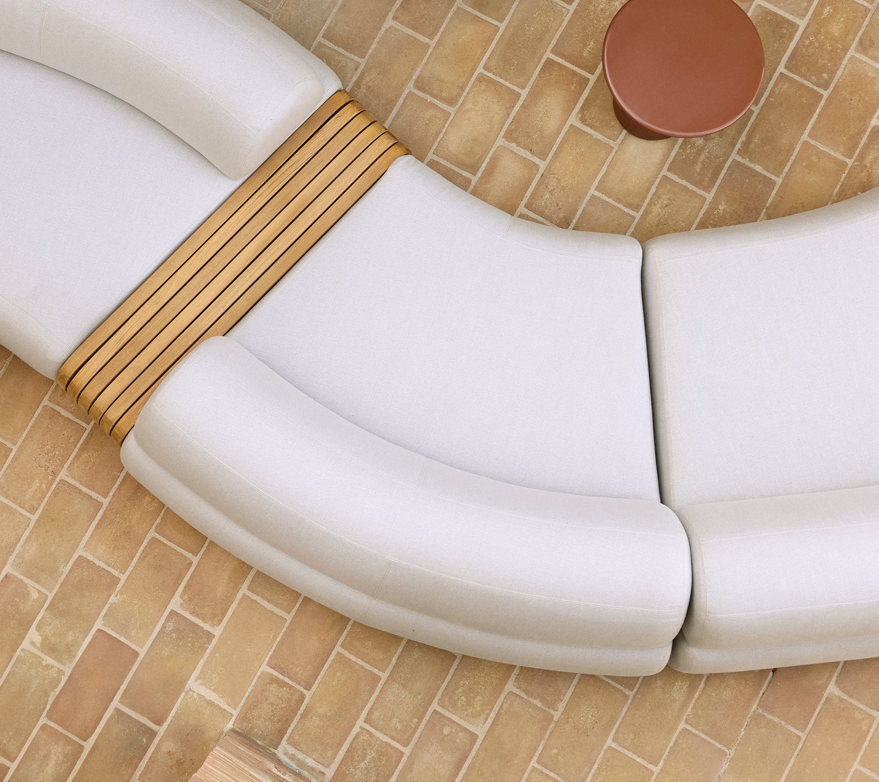 Cane-line Mellow sofa center module - Scandinavian outdoor furniture ...