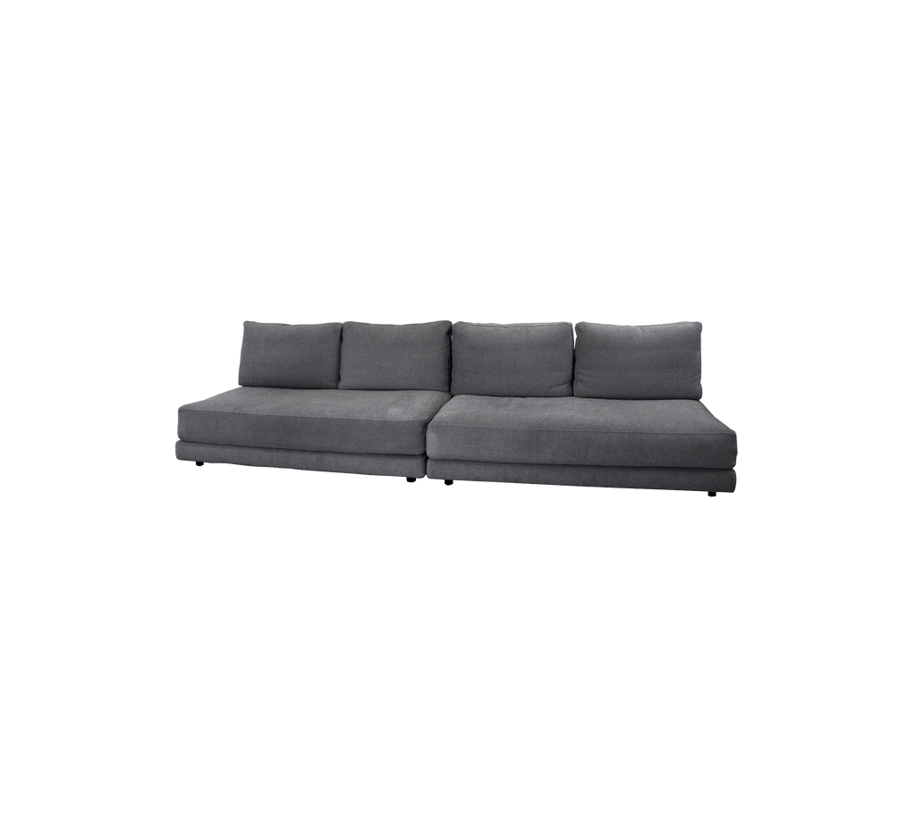 Scale 2 x 2-seater sofa module